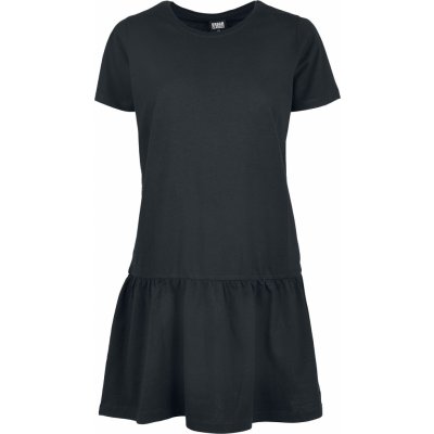 Urban Classics krátké šaty Ladies Valence Tee Dress černá – Zboží Mobilmania