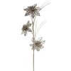 Květina Dekorační větev s květy P1935-30 - 14 x 44 x 75 cm