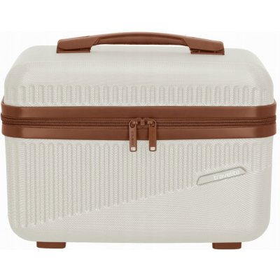 Kosmetický kufr Travelite Bali 7230330 17 L bílá – Zboží Dáma