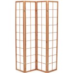 Autronic Paraván 4 dílný EF-E804 NAT – Zboží Dáma