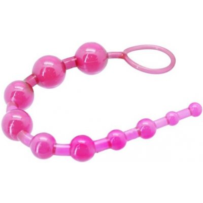 Palline anali Timeless Jelly 29cm Sada anální gelový kuličky nevibrační – Zboží Dáma