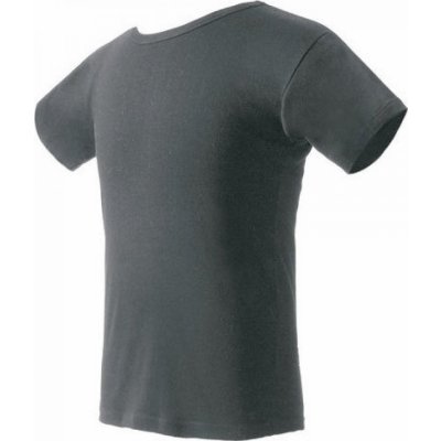 Nath bavlněné tričko K1 z poločesané bavlny s bočními švy šedá tmavá NH140