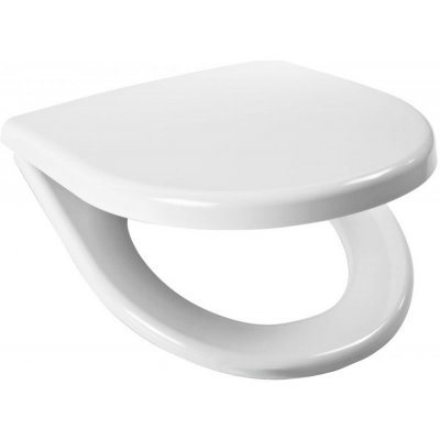 Soft-closing lacquered seat and cover for toilet (A801512004