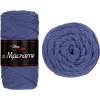 Příze Vlna-hep pp Macrame - polyester PP Macrame: nová - 4113 Modrá džínová