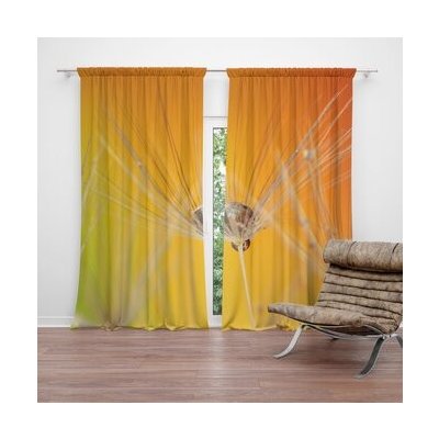 Sablio Závěs Odkvetlé pampelišky 2: 2ks 140x250cm – Hledejceny.cz