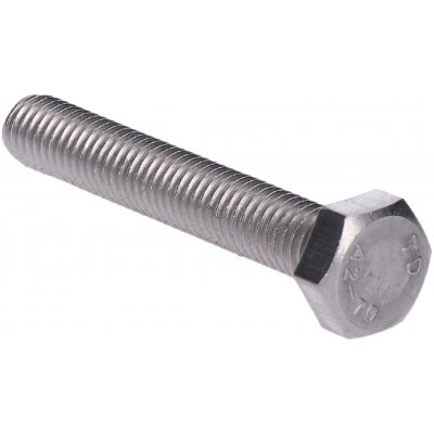 nerezový šroub (M8x30mm) šestihranná hlava, DIN933 /AISI316 /A4 – Sleviste.cz