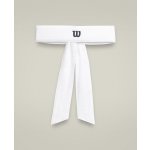 Wilson U TIE Headband Bílá Tmavě modrá – Zboží Dáma