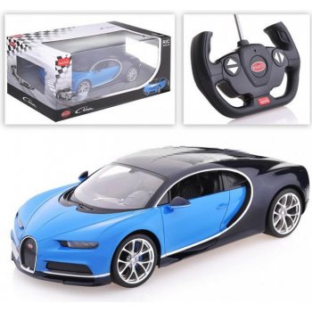 Rastar RC auto Bugatti Veyron Chiron RTR modrá 1:14