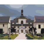 Gario Malování podle čísel Zámek Kuks Rozměry 40 x 30 cm Rámování S vnitřním rámem – Zboží Dáma