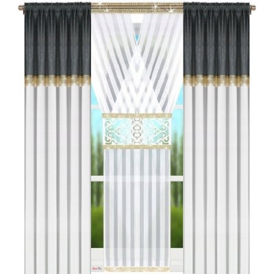 BytoTex Komplet Dezzi šedá 310x250 cm – Zboží Dáma