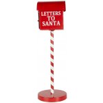 Clay Clayre & Eef Červená kovová dekorační schránka Letters to Santa - Ø 15*50 cm – Hledejceny.cz