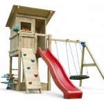 Blue Rabbit Beach Hut 150 cm tmavě zelená červená / žlutá 602/VOL13 – Zboží Mobilmania