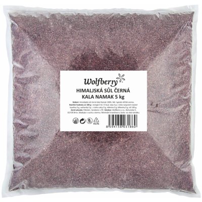 Natural Jihlava himalájská sůl černá Kala Namak 250 g – Zboží Mobilmania