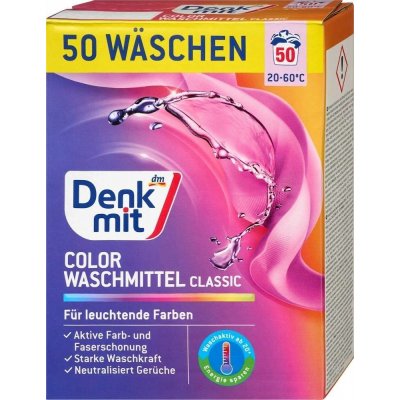 Denkmit prášek na barevné prádlo 3 kg 50 PD – Zboží Dáma
