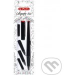 Herlitz kaligrafické prlnící pero černé sada – Zboží Dáma