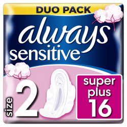 Always Ultra Super Plus Sensitive 16 ks