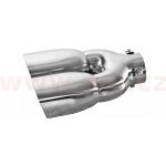 FENNO koncovka výfuku nerez, obdelníkový tvar, dvojitá, průměr tr. 58 mm, konc. 2x70x80 mm, d=240 mm – Zboží Mobilmania