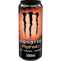 Monster Energy Rehab Ledový čaj broskev 0,5 l