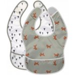 Lässig Babies Lightweight Bib Little Forest fox – Zboží Mobilmania