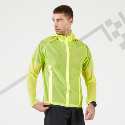 Kiprun pánská běžecká bunda do deště Light žlutá