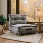 Asir sedací vak omi šedý – Zboží Dáma