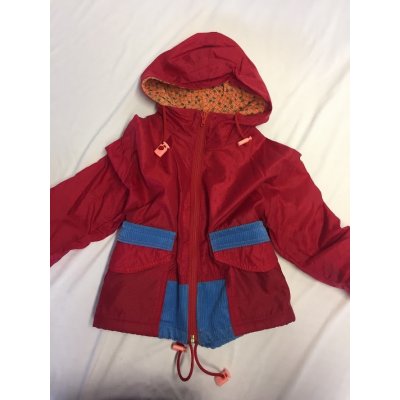 Drahstyl bunda na jaro červená – Zboží Mobilmania