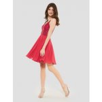 Swing šaty 5AE19300 červená – Zboží Mobilmania