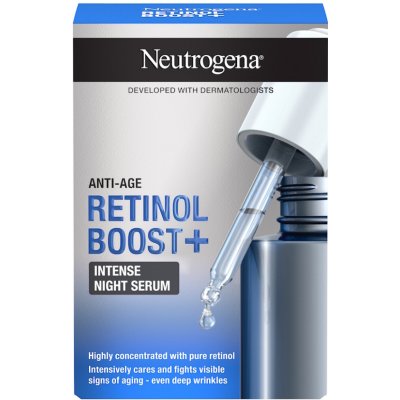 Neutrogena Retinol Boost Intense Night Serum 30 ml – Zboží Mobilmania