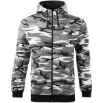 Malfini Camo zipper C1932 camouflage gray – Zboží Dáma