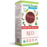 Cultivators přírodní barva na vlasy 13 červená – Zboží Dáma