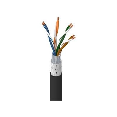 Belden 74001NH.01305 průmyslový cat.5E, SF/UTP, AWG24, drát, FRNC plášť, IP67, cívka, 305m, černý – Zboží Živě