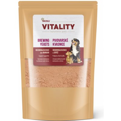 Akinu Vitality Pivovarské kvasnice 500 g – Zboží Mobilmania