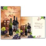 MFP Přání k narozeninám 80 M11 440 T s textem – Zboží Dáma