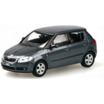 Abrex škoda Fabia II 2006 Šedá Anthracite Metalíza 1:43 – Sleviste.cz