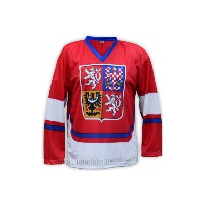 Fansport VZ1C reprezentační hokejový dres ČR červený