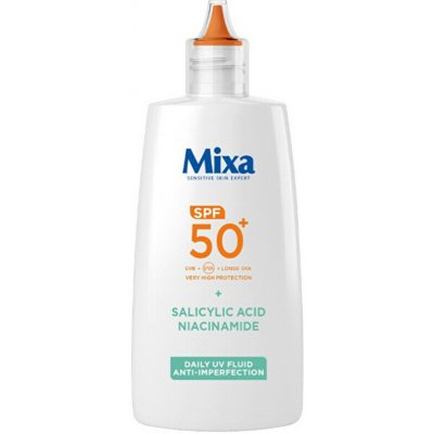 Mixa Daily UV Fluid ultra lehký ochranný fluid SPF 50+ 40 ml – Hledejceny.cz