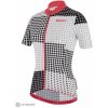 Cyklistický dres Santini TONO SFERA black/white dámský