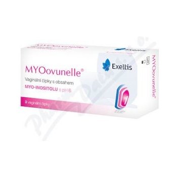MYOovunelle vaginální čípky 3 ks