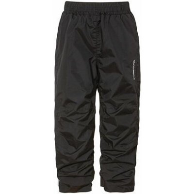 Didriksons Dětské nepromokavé kalhoty Nobi black – Zboží Mobilmania
