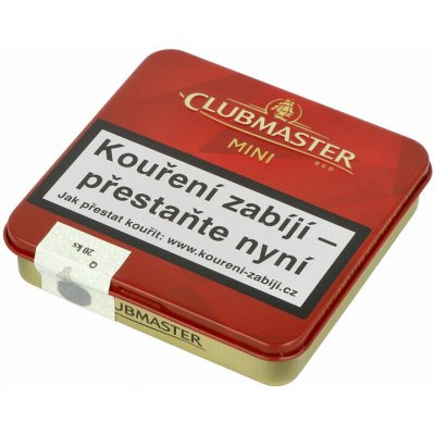 Clubmaster 20 Mini Aromatic Vanilla Cig. – Sleviste.cz