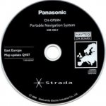 Panasonic STRADA mapy 2008 Update T1000-EE0407