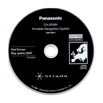 Panasonic STRADA mapy 2008 Update T1000-EE0407