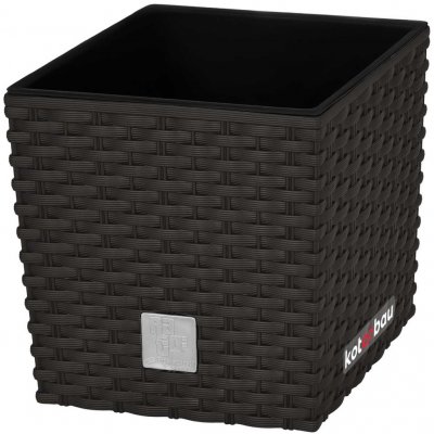 Prosperplast Rato low květináč 17 cm čokoláda – Hledejceny.cz
