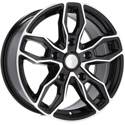 Racing Line B1251 8x18 5x160 ET48 black polished – Hledejceny.cz