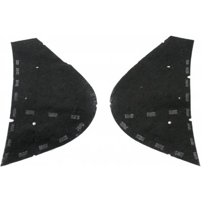 Ramenní vycpávky jehlované kabátové 22001263 černá 25x15x1cm – Hledejceny.cz