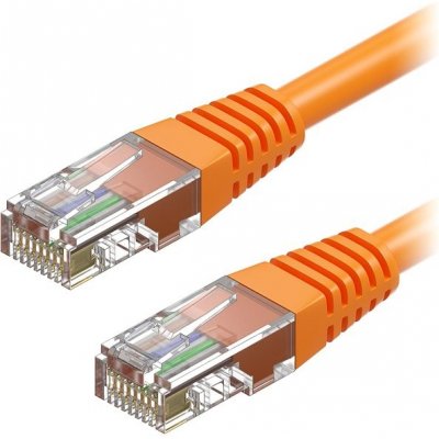 AlzaPower APW-CBP5EU0005O Patch CAT5E, UTP, 0.5m, oranžový – Zbozi.Blesk.cz