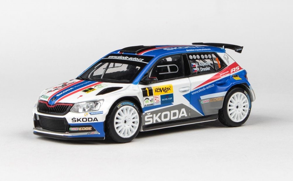 Abrex škoda Fabia III R5 2015 Kowax Valašská Rally ValMez 2018 1 1:43