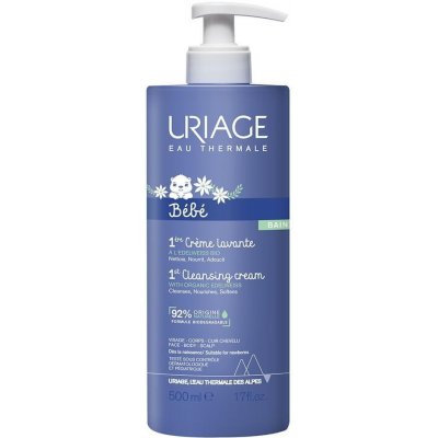 Uriage bebe 1st cleansing cream pěnivý krém do koupele pro děti 500 ml – Zboží Dáma