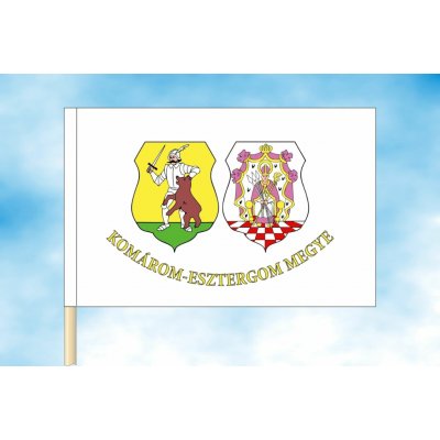 LIBEA, s.r.o. Komárom-Esztergom vlajka Rozměr: 60×90 cm, Uchycení: Návlek na žerď – Hledejceny.cz