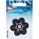 PRYM Nášivka květina, nažehlovací, černá/bílá – Hledejceny.cz